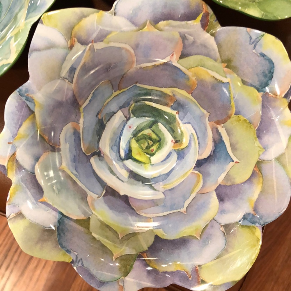 Sold ! Set of 4 Melamine Nesting bowls NWT - Picture 5 of 10